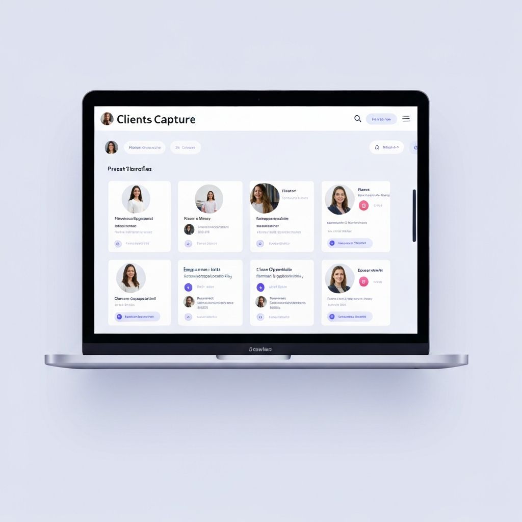 Lead capture interface